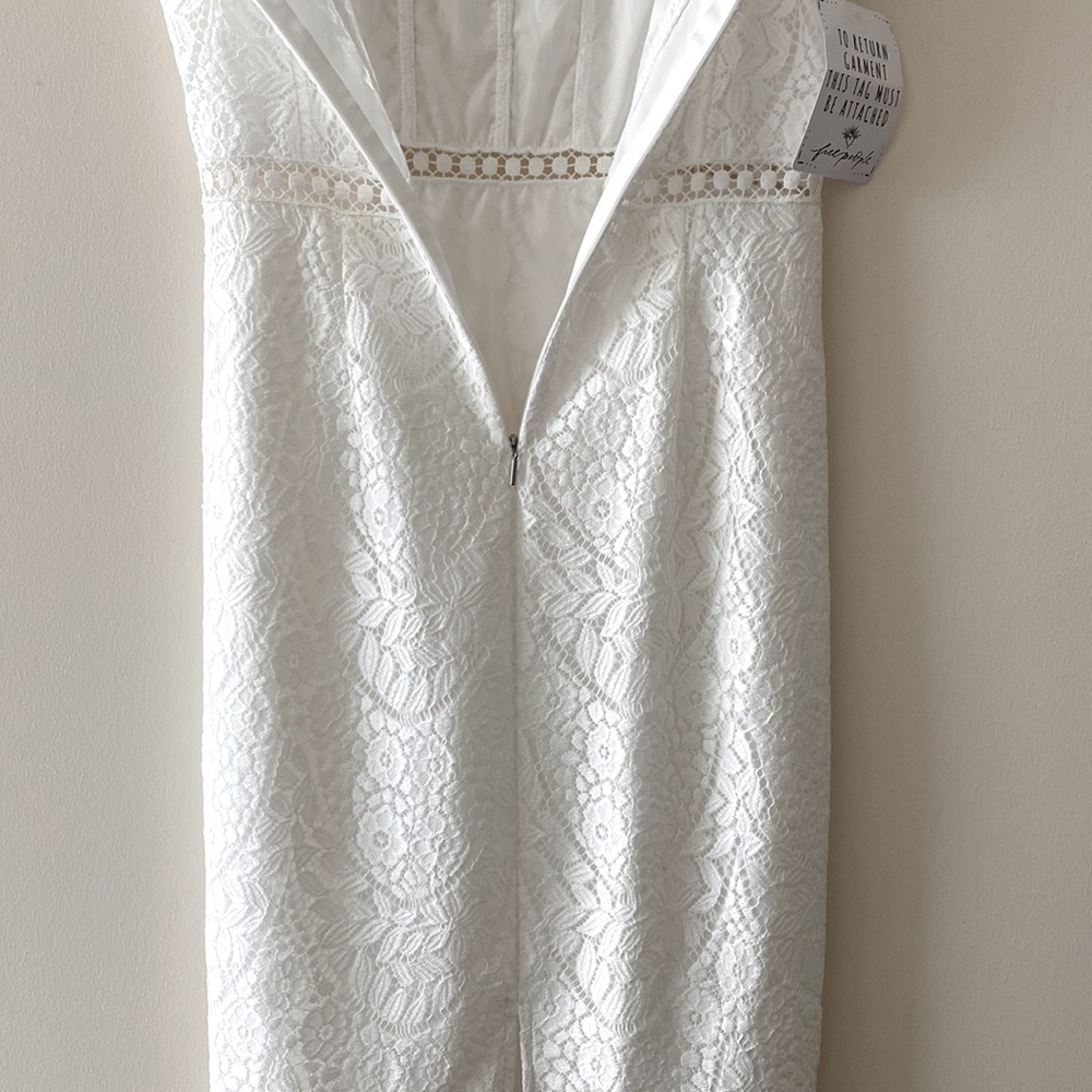 FP x SAYLOR Eizelle Dress in Ivory - Picture 14 of 15